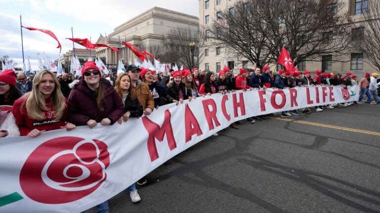 Roe v. Wade anniversary highlights Republican split over abortion rights