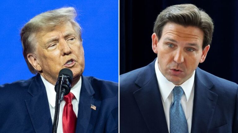 Trump and DeSantis stake out sharpest preview yet of possible 2024 showdown