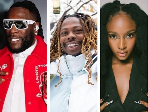 2023 MTV EMA: Burna Boy, Asake, Davido, Arya Starr, others nominated in new ‘Best Afrobeats’ category