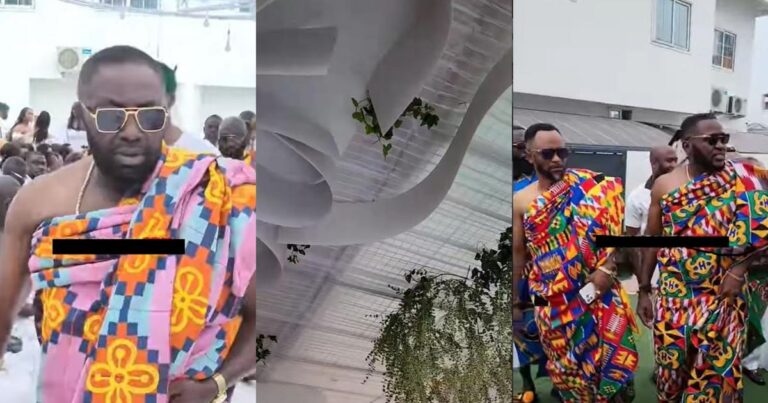 Check out the glitz and glamour as Dr Ofori Sarpong’s daughter marries
