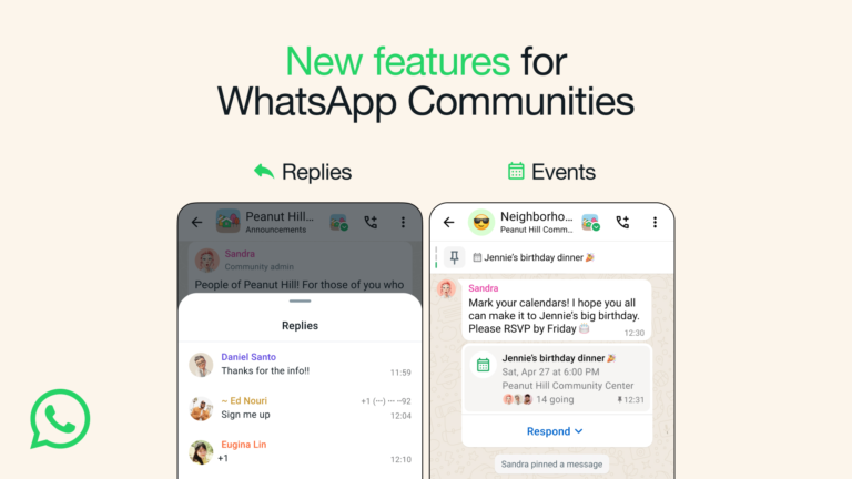 WhatsApp To Roll Out Events Feature For WhatsApp Communities
